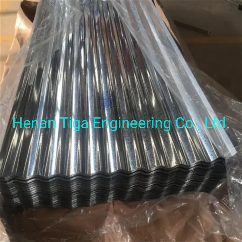 0.12-0.8mm China Roofing Factory Gauge 26 Galvanized Cgi Corrugated Sheet
