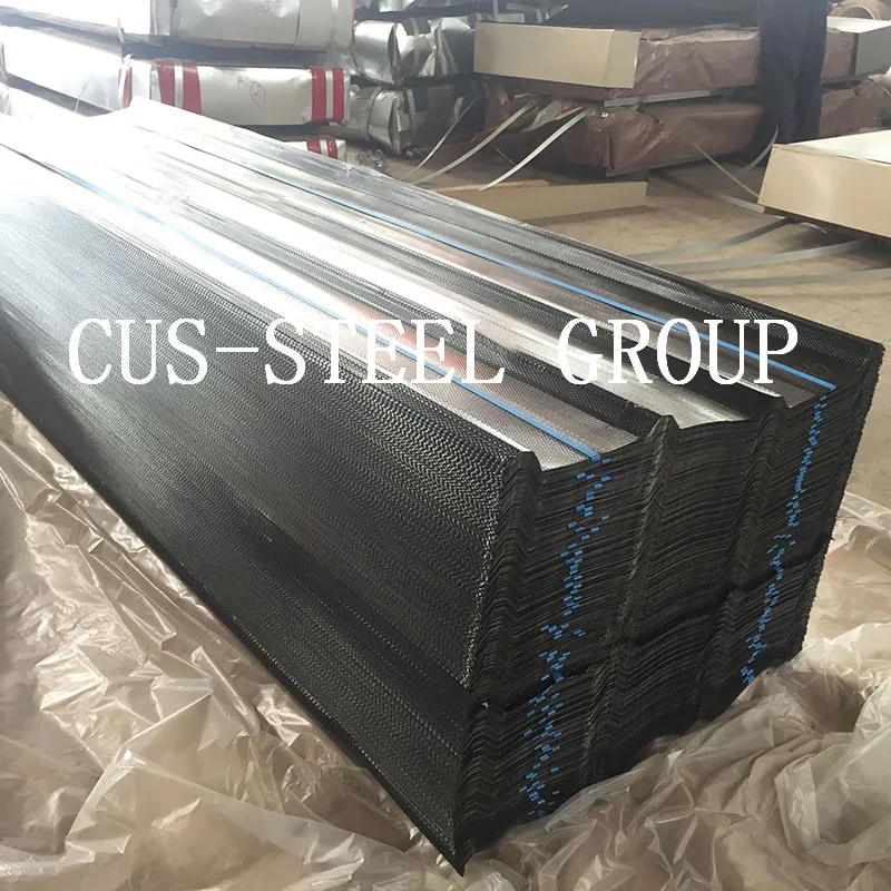 1050mm Colorbond Galvanized PPGI Box Profiled Steel Prepainted Trapezoidal Roofing Sheet