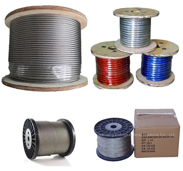 6*36sw+Iwrc API, DIN, Atms, GB Diameter 24mm Length 1000m Smooth Steel Wire Rope for Port Loading and Derrick Tower Crane on Sale 10% off