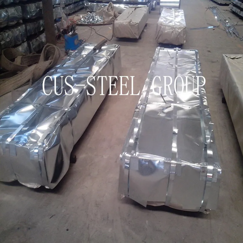 Building material Zinc40g Hot Dipped Zink Coated Gi Roofing Corrugated Galvanized Steel Sheet