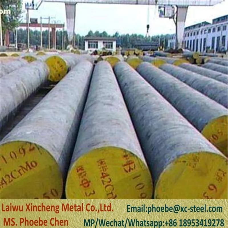 China Hot Forged Alloy Steel Large-Sized Round Bar 1045 4140 1045