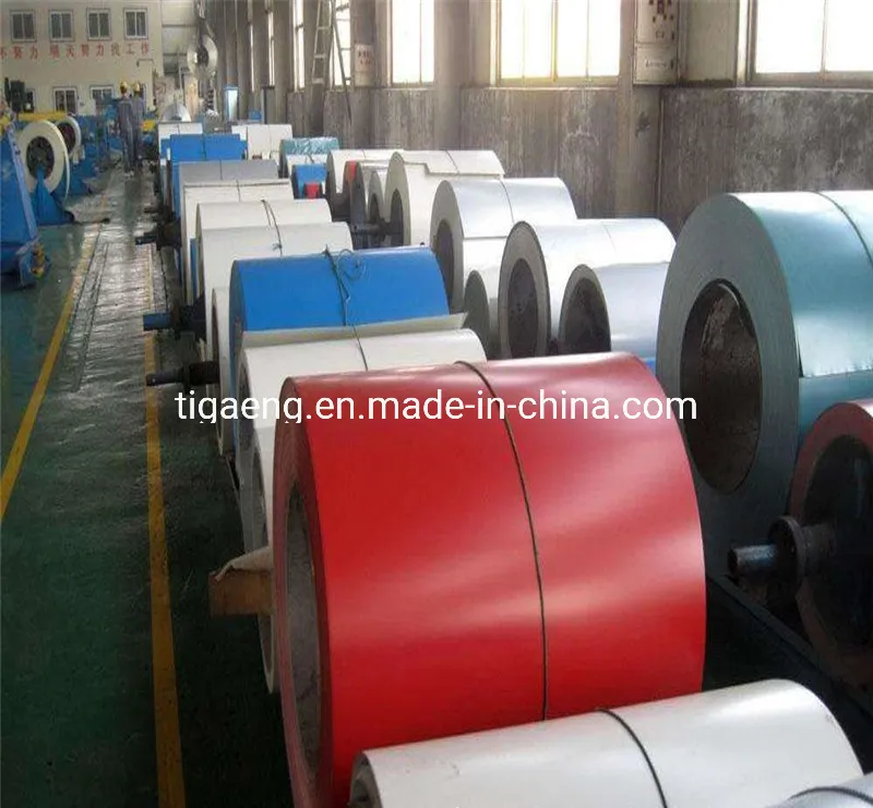 Decorative Material Zinc Coated Red Lacquer Corrugated Galvanised Metal Roofing