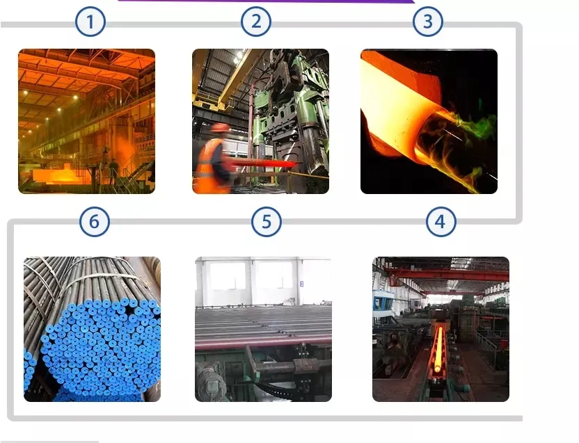 E470 St 35.8 Carbon AISI 1040 Seamless Steel Pipe
