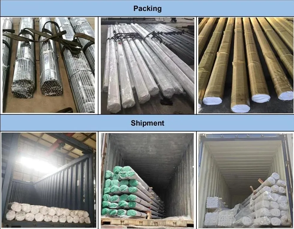 Free Cutting Steel 11smn30 1215 Cold Drawn Round Bar Polished Steel