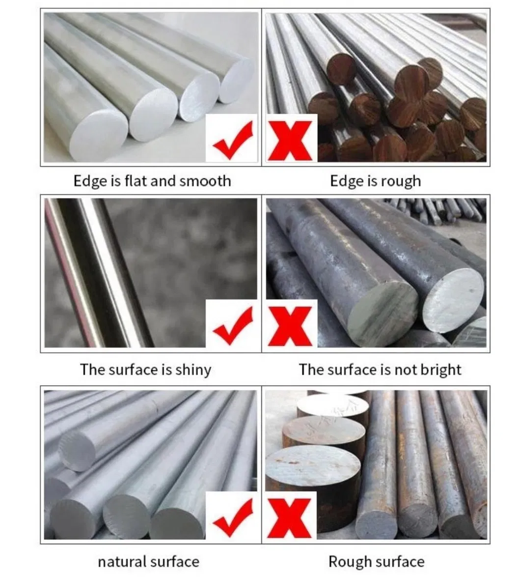 Free Cutting Steel 11smn30 1215 Cold Drawn Round Bar Polished Steel