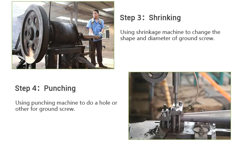 Hot DIP Galvanized Ground Screw Pile for Solar System Mount