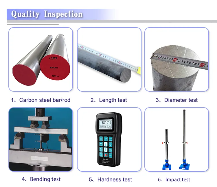 Hot Sale Round Carbon 1045 1050 1055 Steel Bar