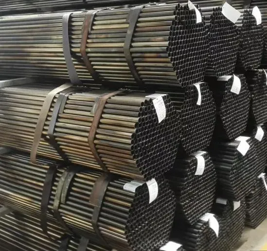 Q235 Black Carbon ERW Weld Steel Pipe/Carbon Steel Pipe ASTM A519 Gr. 1026, 1030, 1518, 1010 Round Pipe