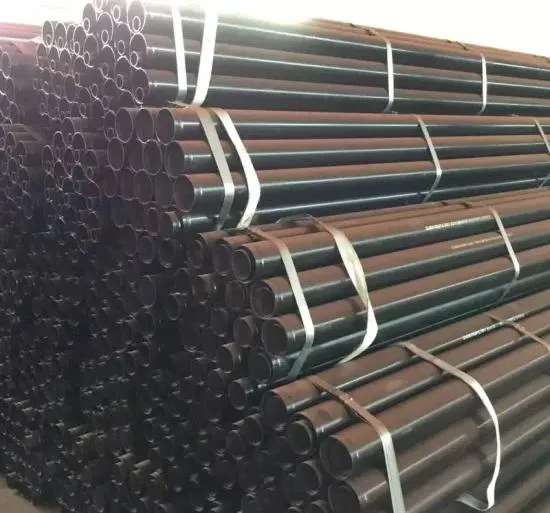 Q235 Black Carbon ERW Weld Steel Pipe/Carbon Steel Pipe ASTM A519 Gr. 1026, 1030, 1518, 1010 Round Pipe