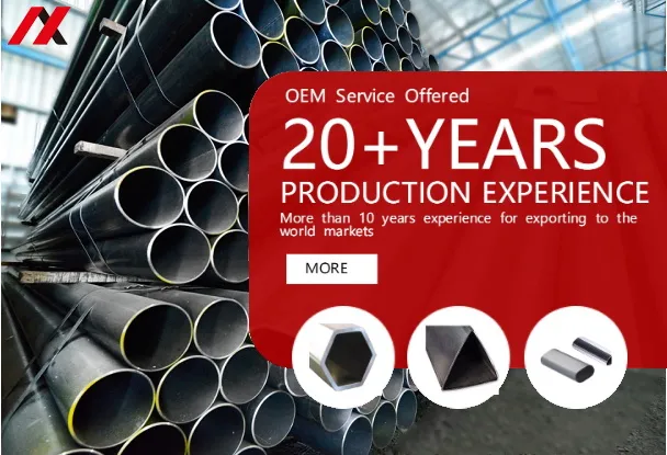 Q235 Black Carbon ERW Weld Steel Pipe/Carbon Steel Pipe ASTM A519 Gr. 1026, 1030, 1518, 1010 Seamless Round Pipe