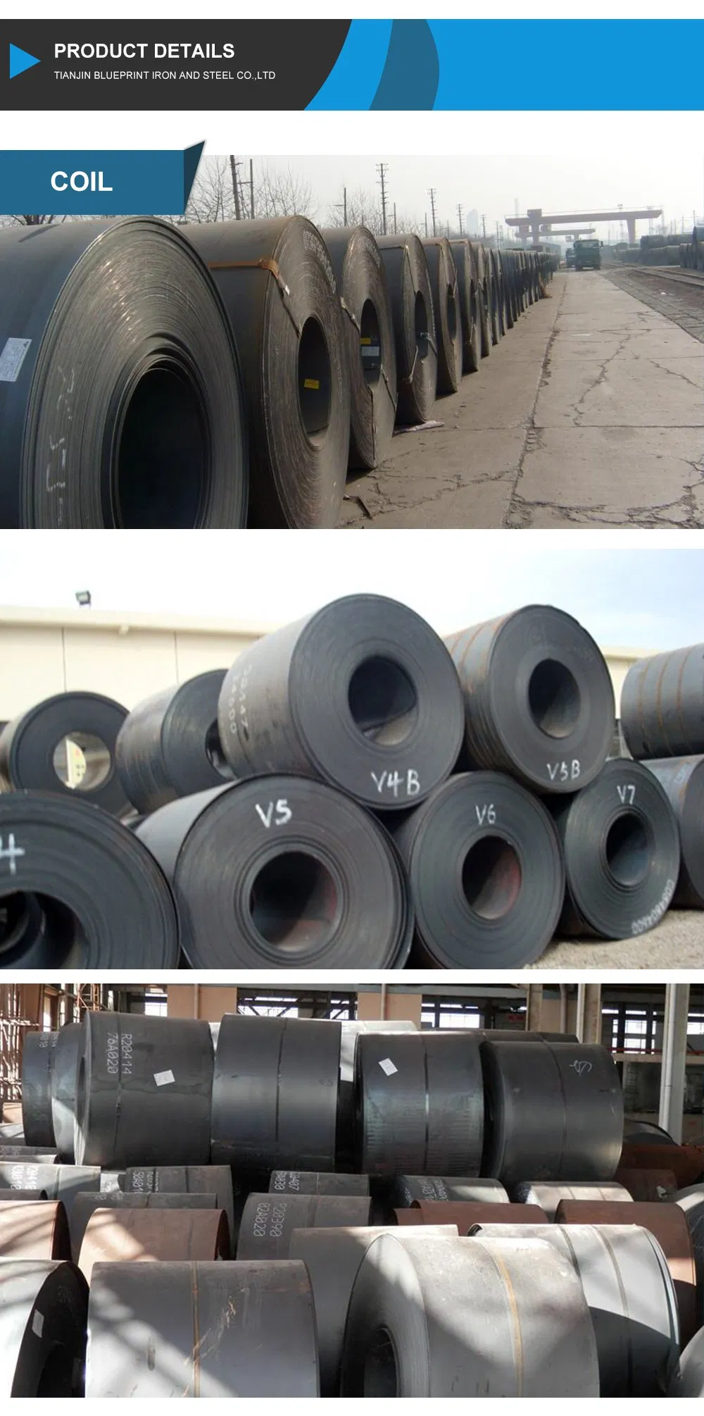 Q235 Ms Carbon Hot Rolled 1095 4X8 Carbon Steel Sheet