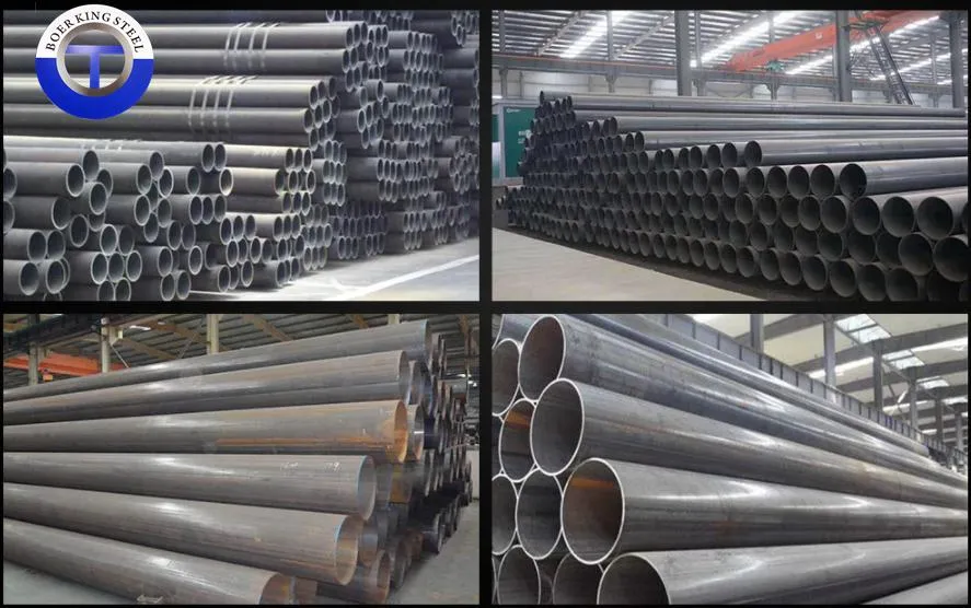 SAE 1010/1045/1020 ASTM A210 Gr. C A335 A213 Hot Finished High Pressure Alloy Steel Pipe