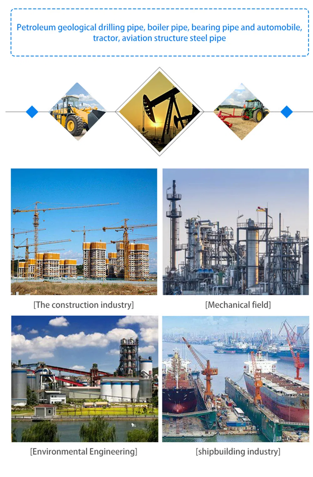 SAE 1020 S20c Ss440 A36 S235jr 1045 S45c C45 4140 En19 Scm440 40cr B7 42CrMo4 12L14 1215 Cold Drawn Stainless Steel Round Bar Steel Bar