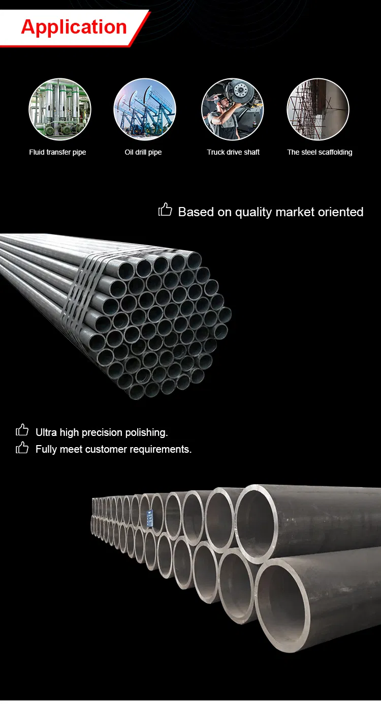 SAE 1040 Carbon JIS G3472 Seamless Steel Roll 4130 Chromoly Pipe 250mm out Diameter