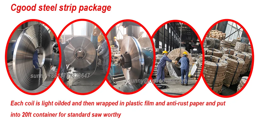 SAE1070 S70c Sk5 Ck45 Cold Rolled High Carbon Steel Belt Strip Coil Full Hard Cold Rolled Carbon Steel Strips Coils