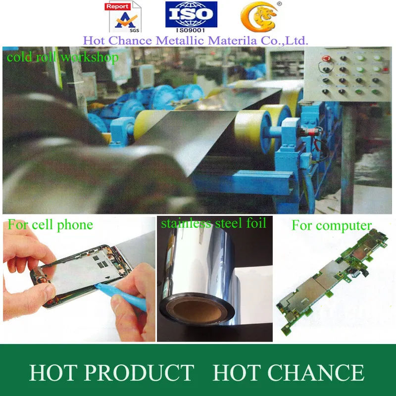 SUS 201 304 Stainless Steel Cold Rolled Strips